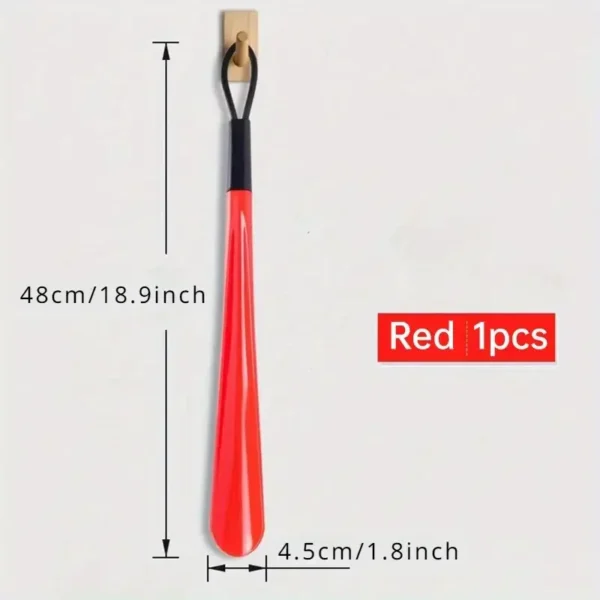 1pc Extra long flexible plastic shoe horns do not require bending durable shoe spoons for pregnant women wearing shoe assistants - Image 9