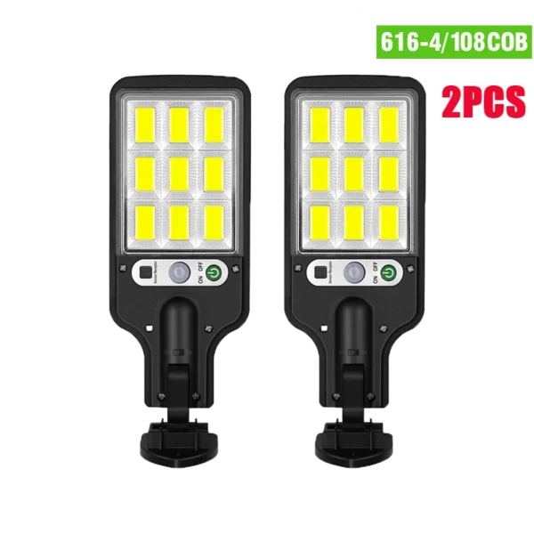 Powerful LED Solar Outdoor Led Courtyard Wall Lamp Rechargeable Human Body Induction Garden Terrace Garage Door Street Lighting - Image 7