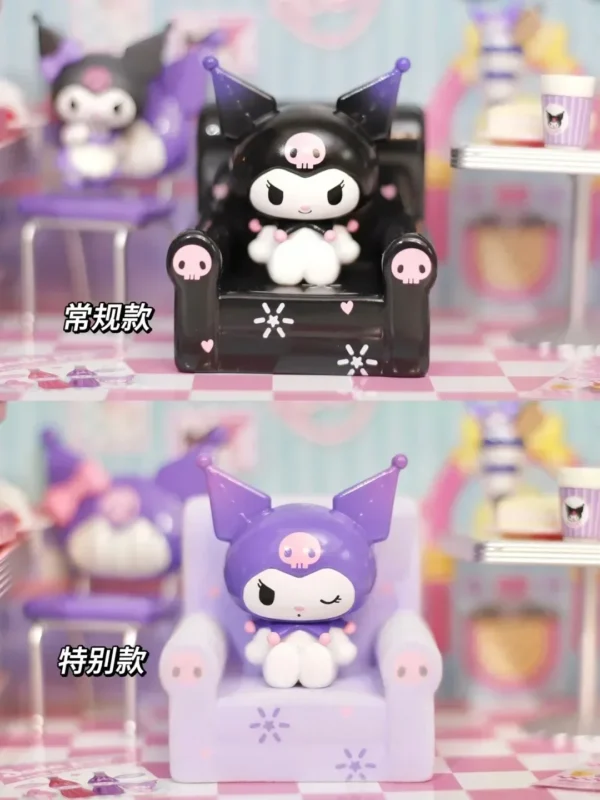 Sanrio Sitting Doll Series Blind Box Cute Sofa Cinnamoroll Hello Kitty Kuromi Mymelody Pachacco Mystery Box Kid Toy SurpriseGift - Image 19