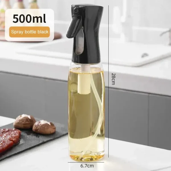 1Pc 200/300/500 ML Oil Spray Pot Kitchen Household Edible Olive Oil Spray Bottle Atomized Misty Oil Tank Air Fryer Spray Bottle - Image 11