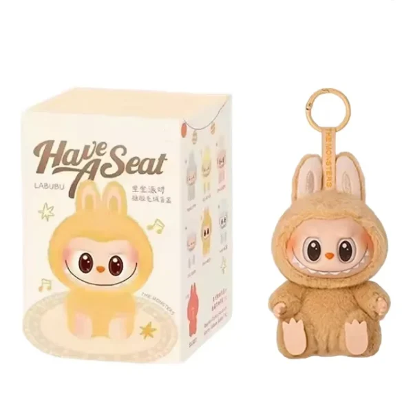 MINISO Labubu Sitting Party Series Second Generation Doll Blind Box Edition Ornament Gift - Image 13