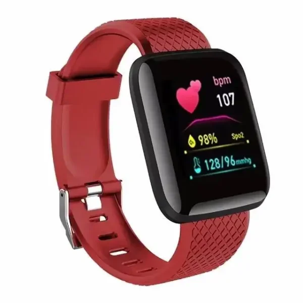 Smart Watch Sport Fitness Bracelet Control Music Message Display Pedometer Bluetooth Connect Smartwatch 116 Alarm Clock Weather - Image 8