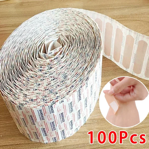 Band-Aids Waterproof Breathable Cushion Adhesive Plaster Wound Hemostasis Sticker Band First Aid Bandage Medical Gauze - Image 8
