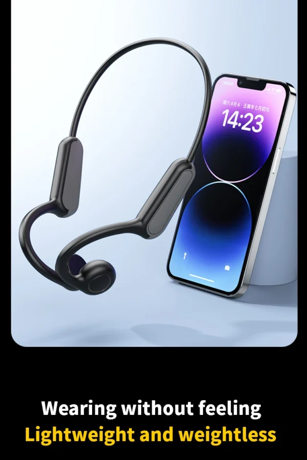 Xiaomi Mijia Real Bone Conduction Sport Headphone Wireless Earphone Bluetooth-Compatible Headset Hands-free with Mic for Running - Image 19