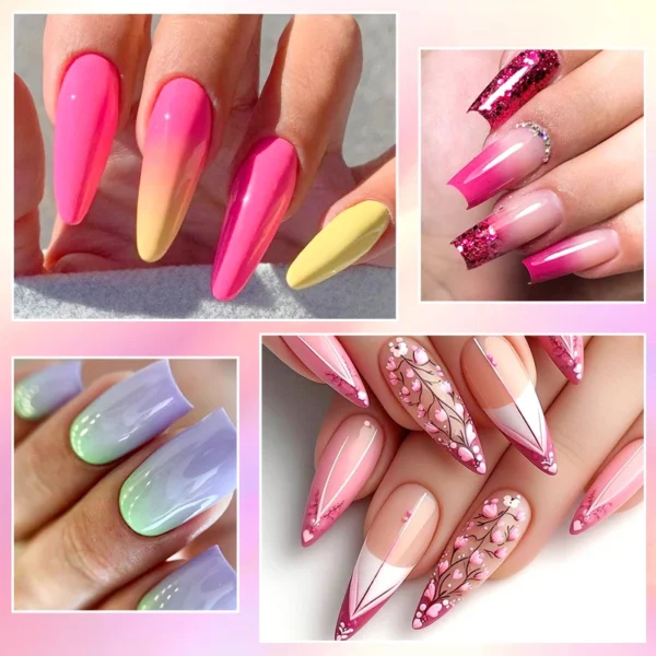 7pc Nail Gel Polish Set DIY Nail Art Design All For Decoration Soak Off UV Gel Long Lasting Manicure Painting Gel Vernis Kits - Image 4