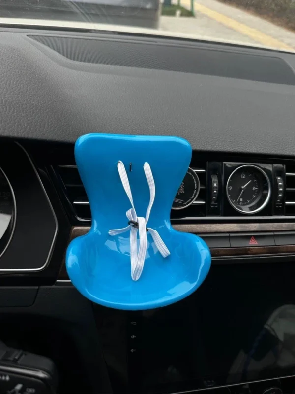 15-17cm doll Seat  Labubu carseat Safety Seat Cute Doll Air Outlet Aromatherapy decoration high-grade Car Interior Decoration - Image 12