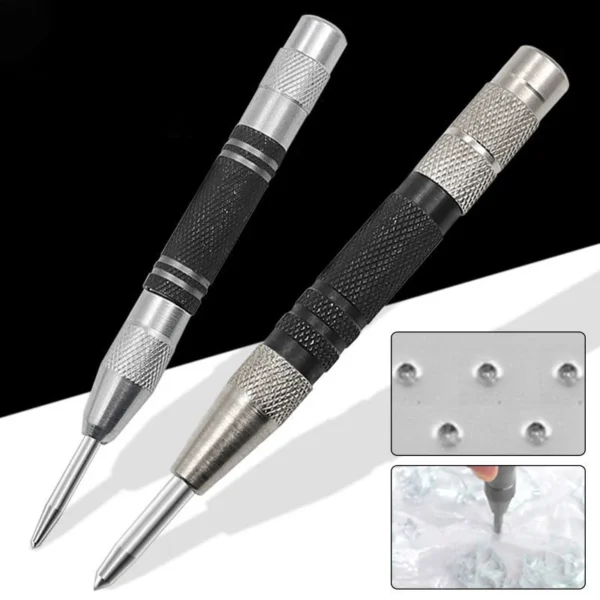 Spring Type Automatic Center Punch Locator Glass Striker Window Breaker Punch Centering Punch Punch Tool - Image 16