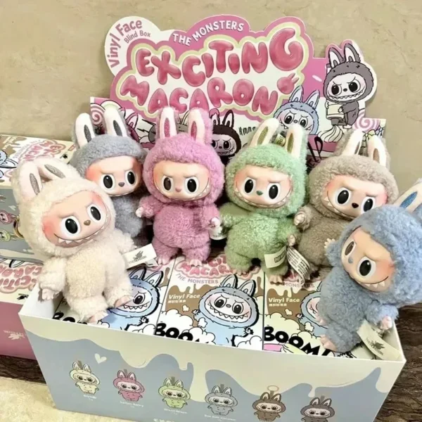 Labubu Monster Box Toy Heart Macaron Ii Vinyl Plush Doll Blind Box Model Pack Key Chain Gift Tabletop Decoration Children's Gift - Image 44