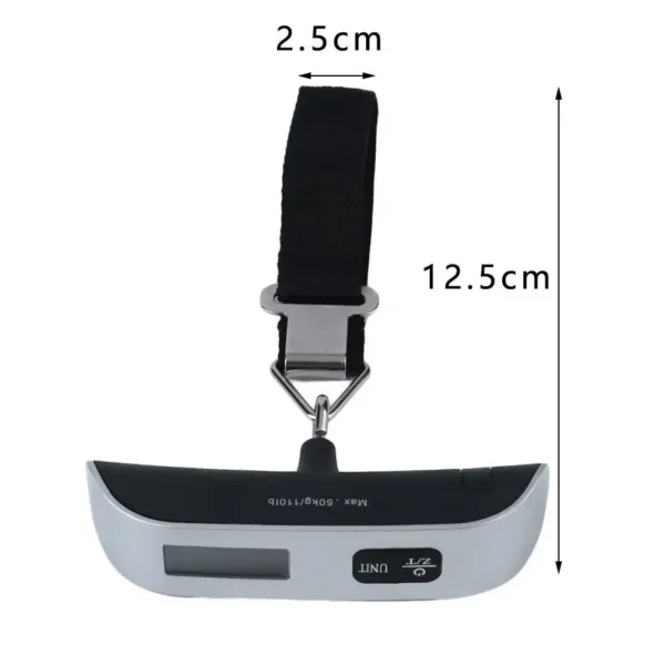 Luggage Scale 110lb 50kg Digital Handheld Portable Hanging Baggage Scale for Travel Suitcase Weight Scale - Image 22