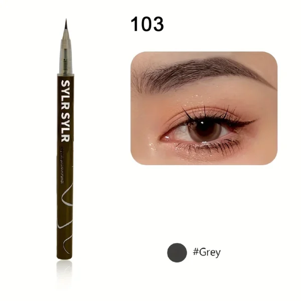 0.008mm Ultra Fine Eyebrow Pen Long Last Smudge Proof Waterproof Sweat-Proof High Pigmented Easy Applying Liquid Eye Brow Pencil - Image 7