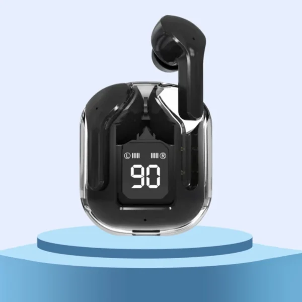 TWS Wireless Earphones Transparent Bluetooth In Ear Headset ENC Sports Headphones LED Power Digital Display Stereo Sound Earbuds - Image 9