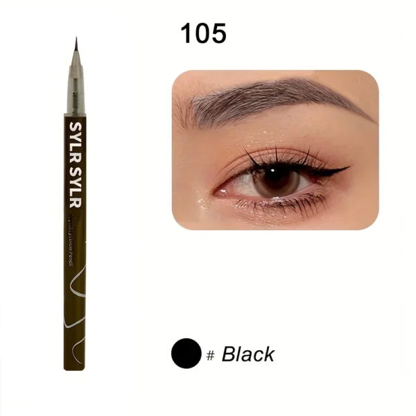 0.008mm Ultra Fine Eyebrow Pen Long Last Smudge Proof Waterproof Sweat-Proof High Pigmented Easy Applying Liquid Eye Brow Pencil - Image 11