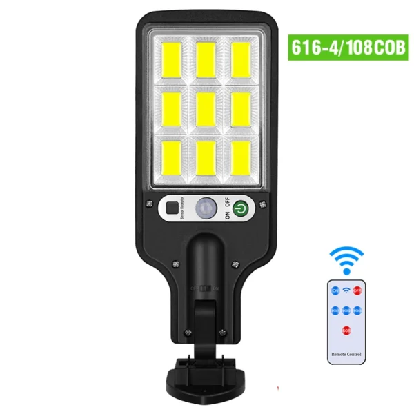 Powerful LED Solar Outdoor Led Courtyard Wall Lamp Rechargeable Human Body Induction Garden Terrace Garage Door Street Lighting - Image 9