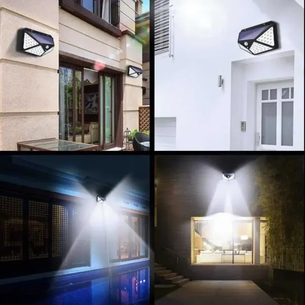 Multifunctional Solar Lamp Outdoor Garden Decoration Solar Led Light Waterproof Sunlight Powered Spotlight with Motion Sensor - Image 4