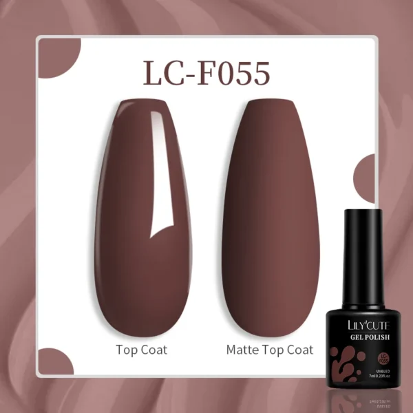LILYCUTE 129 Colors 7ML Nail Gel Polish Nail Supplies Vernis Semi Permanent Nail Art Manicure Soak Off LED UV Gel Nail Varnishes - Image 14