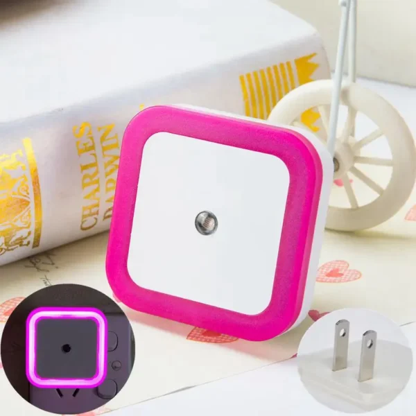 Wireless LED Night Light Sensor Lighting Mini EU/US Plug Night Lights For Children Room Bedroom Living Room Decoration Lighting - Image 10