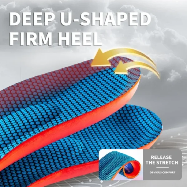 Sport Orthopedic Insoles for Feet Men Women EVA Breathable Shock Absorption Shoes Insole for Running Basketball Sport Care Pads - Image 5