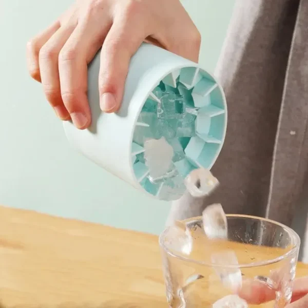 Silicone Ice Cube Mold Round Ice Bucket Summer Homemade DIY Refrigerator Freeze Ice Maker Creative Ice Cube Mold Barware Tools - Image 2