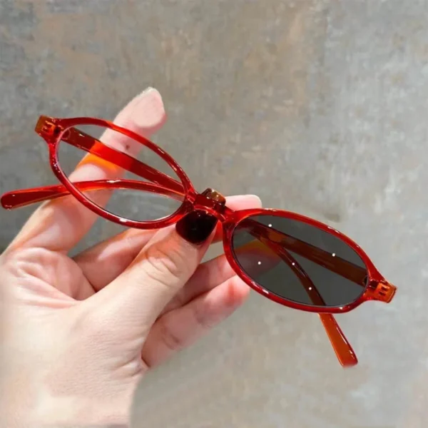 Women's New Finished Photochromic Myopia Glasses Men Small Oval Frame Minus Eyewear Fashion Discoloration Ultralight Eyeglasses - Image 17