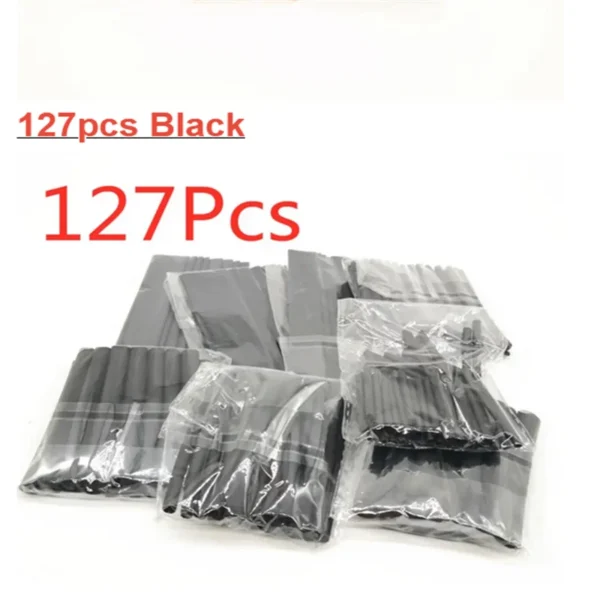 127-750pcs Heat-shrink Tubing Thermoresistant Tube Heat Shrink Wrapping Kit Electrical Connection Wire Cable Insulation Sleeving - Image 10