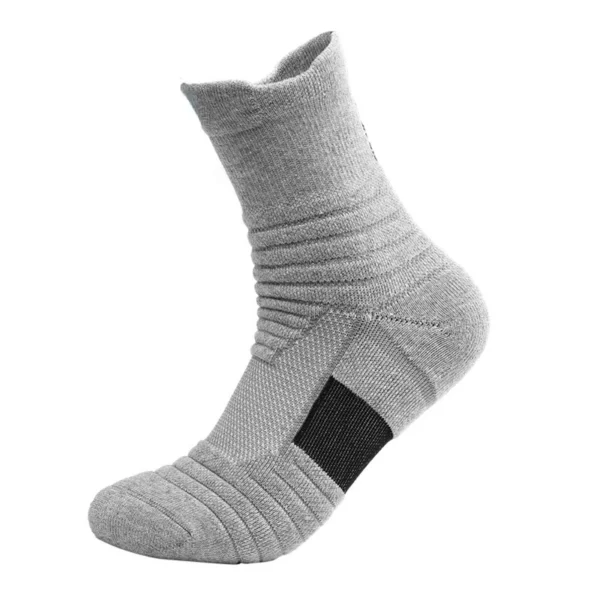 1/3 Pairs Anti-slip Football Socks Men Cotton Sock Short Long Tube Soccer Basketball Sport Socks Breathable Deodorous Sock 39-45 - Image 6