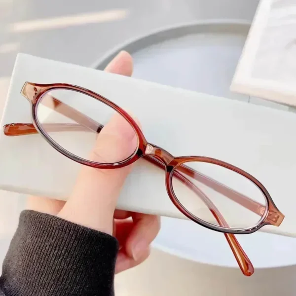 Women's New Finished Photochromic Myopia Glasses Men Small Oval Frame Minus Eyewear Fashion Discoloration Ultralight Eyeglasses - Image 23