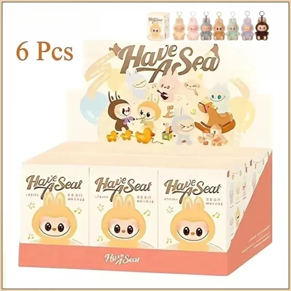 New Labubu Have A Seat Series BIG INTO ENERGY PVC Pendant Doll Model Kawaii The Monsters Blind Box Gift Labubu Macaron 3rd - Image 17