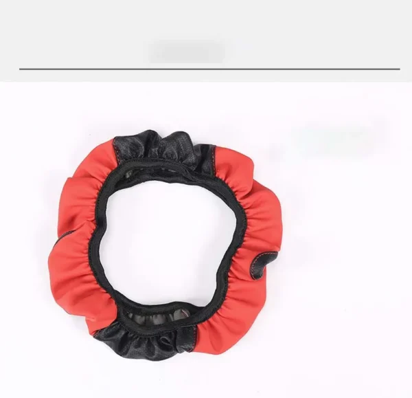 Non-inner-ring Automobile Steering Wheel Cover Leather Four Seasons for Spring Summer Autumn Winter for Men and Women - Image 15