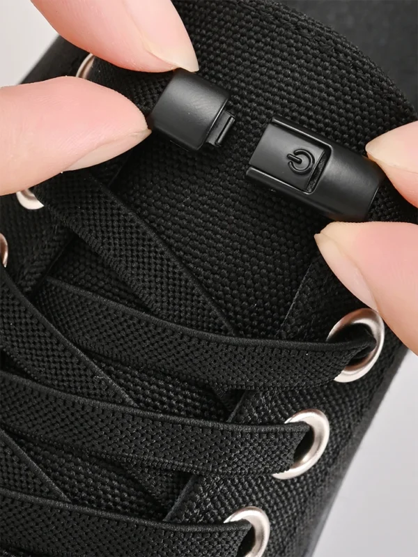 8mm No Tie Shoe Laces Press Lock Shoelaces Without Ties Elastic Laces Sneaker Kids Adult Widened Flat Shoelace for Shoes - Image 33