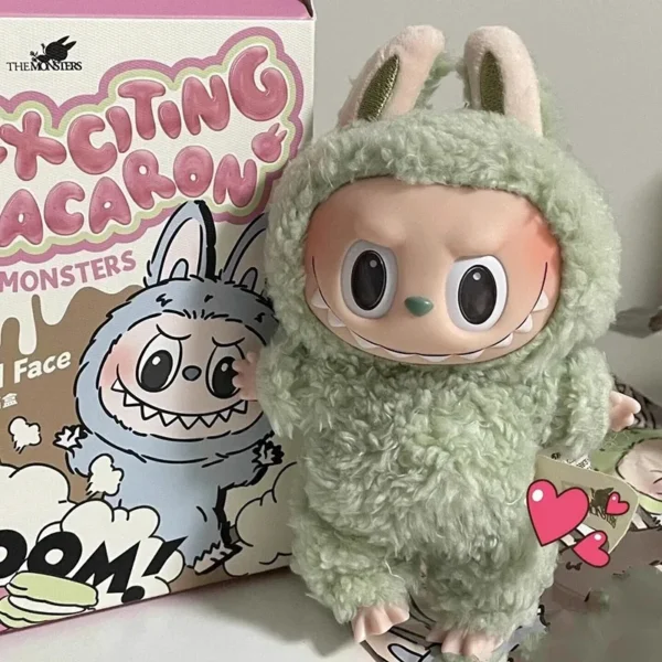 Labubu Monster Box Toy Heart Macaron Ii Vinyl Plush Doll Blind Box Model Pack Key Chain Gift Tabletop Decoration Children's Gift - Image 41