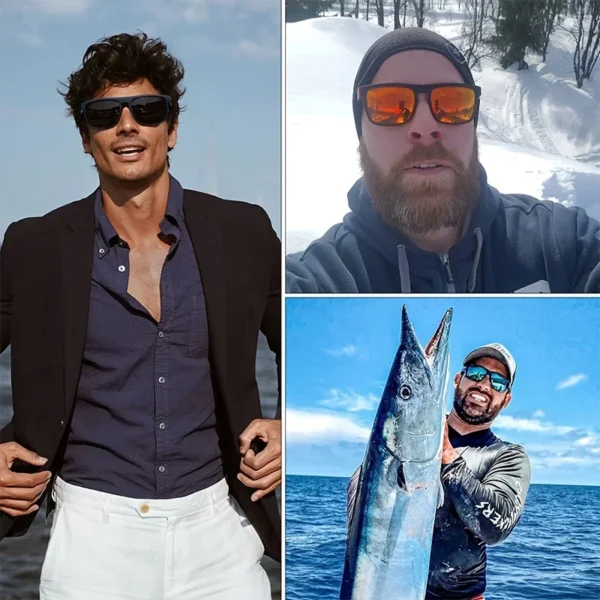 Fashion Vintage Square Polarized Sunglasses Men Women Driving Fishing Luxury Brand Designer Sun Glasses Driver's Eyewear UV400 - Image 4