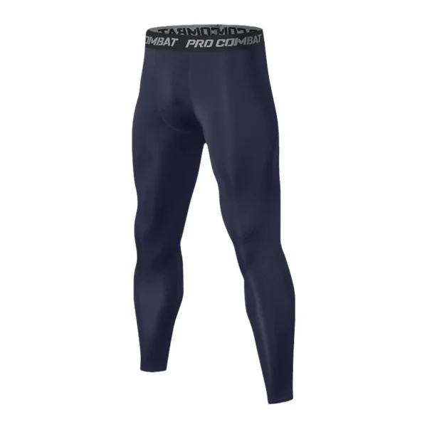 Mens Compression Pants Tights Cool Dry Leggings Sports Baselayer Running Tights Athletic Workout Active Shorts - Image 13