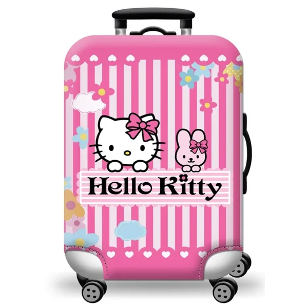 Hello Kitty Travel Suitcase Dust Cover Cute Women Luggage Protective Cover for 18-30 Inch Trolley Case Dust Cover Accessories - Image 2