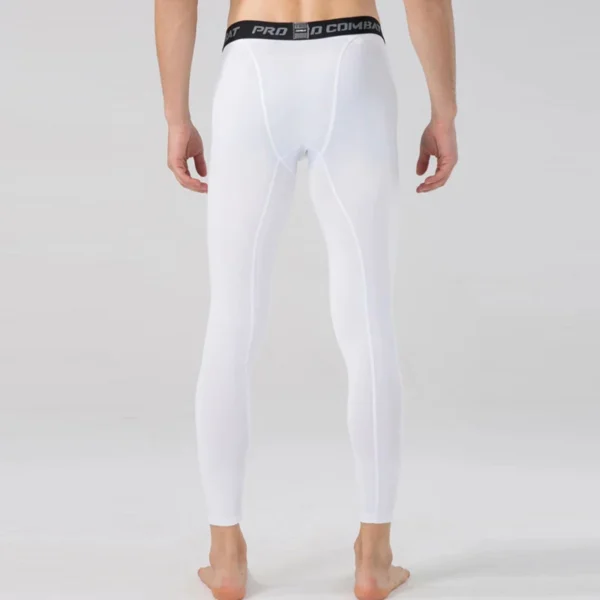 Mens Compression Pants Tights Cool Dry Leggings Sports Baselayer Running Tights Athletic Workout Active Shorts - Image 22