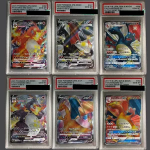 PTCG Fire Dragon VMAX, Black Fire Dragon VMAX, Black Fire Dragon V, Black Fire Dragon GX 10 Point Rating Card Gift