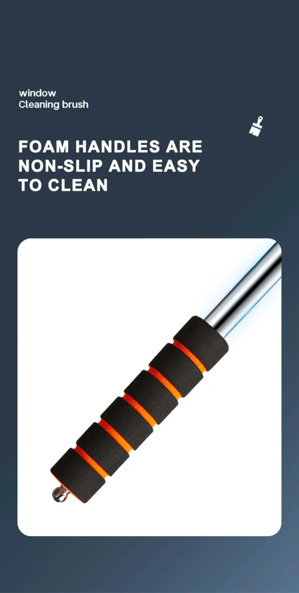 SEAMETAL Car Front Windshield Defogging Brush Telescopic Long handle Car Household Glass Clean Brushes Dust Remover Tool - Image 15