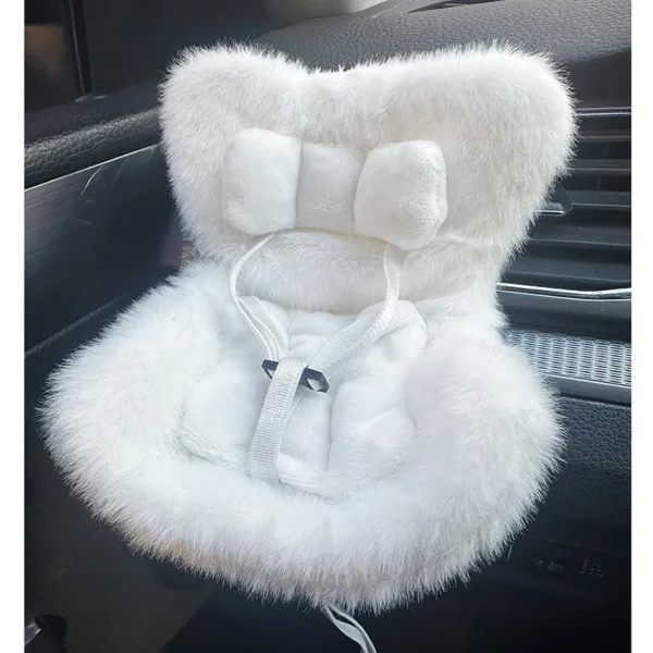 15-17cm doll Seat  Labubu carseat Safety Seat Cute Doll Air Outlet Aromatherapy decoration high-grade Car Interior Decoration - Image 29