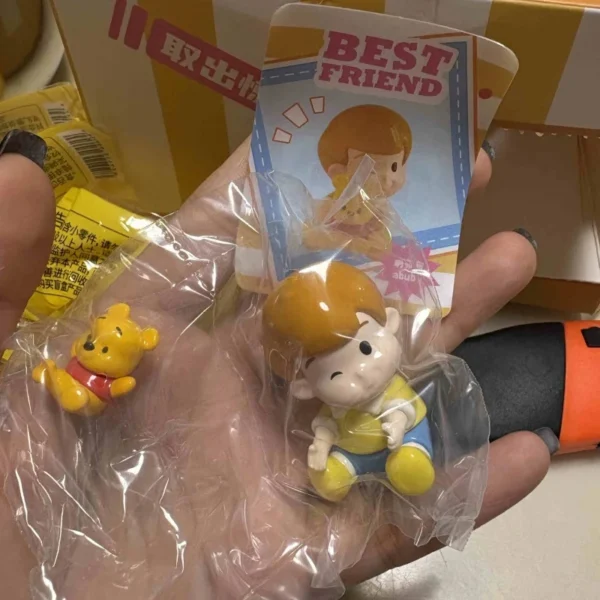 Anime Cartoon Winnie The Pooh Best Friend Series Blind Box Tigger Eeyore Piglet Model Collection Ornament Gifts For Kids - Image 8