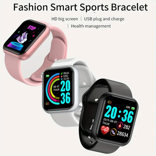 Smart Watch For Women Men Wristwatch Bluetooth Connected Phone Player Music Fitness Sport Bracelet Sleep Monitor Digital Watches - Image 15