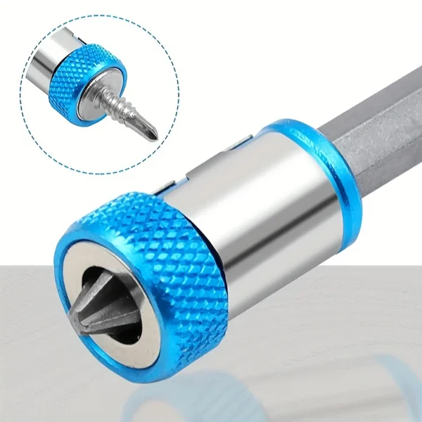 1pc Magnetic Screw Ring Bit Magnetizer Ring Metal Magnetizer Screw, Removable For 1/4 Inch/6.35mm Hex Screwdriver And Power Bits - Image 12