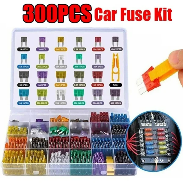 Fuse boxes come in various specifications, with 60 and 120PCS not having medium fuses, while 60PCS are packaged in bags - Image 10