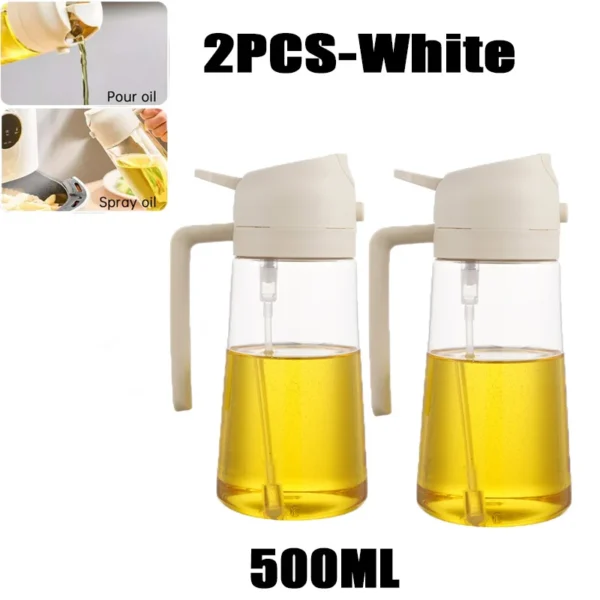 200/300/500ml Oil Spray Bottle BBQ Cooking Olive Oil Sprayer Kitchen Baking Oil Spray Empty Bottle Vinegar Bottle oil brush - Image 7