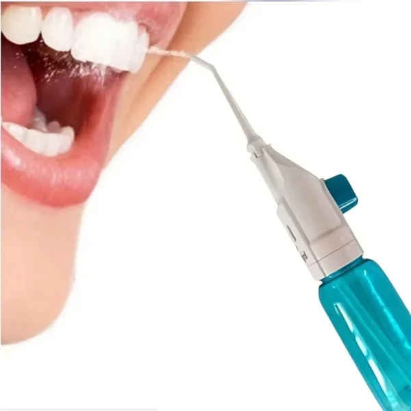 Household High Pressure Oral Irrigator Portable Teeth Clean Water Dental Floss Manual High Pressure Water Toothpick - Image 2