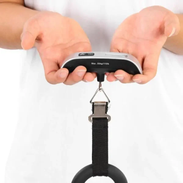 Luggage Scale 110lb 50kg Digital Handheld Portable Hanging Baggage Scale for Travel Suitcase Weight Scale - Image 19
