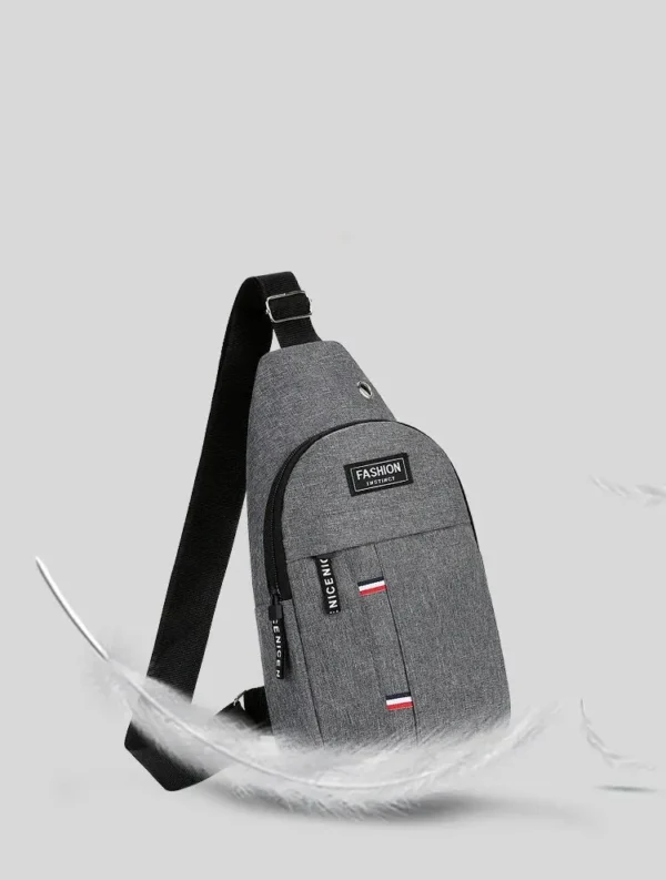 Chest Bag Men's One Shoulder Crossbody Bag Large Capacity Outdoor Sports And Leisure Fashion Small Shoulder Bag Large Capacit - Image 14