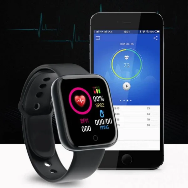 Smart Watch For Women Men Wristwatch Bluetooth Connected Phone Player Music Fitness Sport Bracelet Sleep Monitor Digital Watches - Image 6