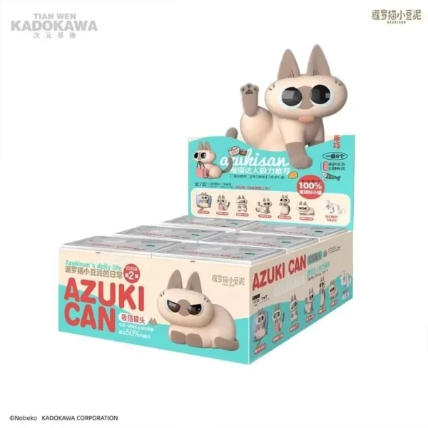 Original Azuki Can Azukisan’s Daily Life 1&2nd Series Mystery Box Siamese Cat Cute Model Blind Box Caixa Sorpresa Girls Gifts - Image 7