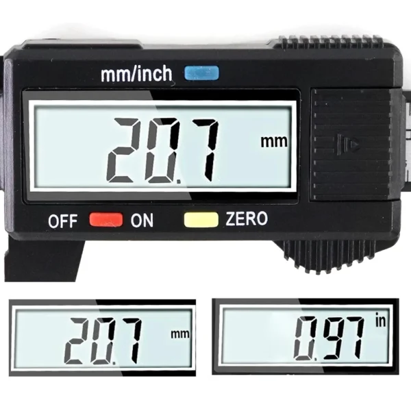 150mm 100mm 0.1mm Electronic Digital Caliper Vernier Caliper Measuring Tool Gauge Micrometer Measuring Tool Digital Ruler - Image 2