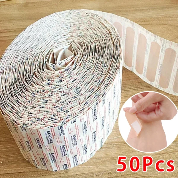 Band-Aids Waterproof Breathable Cushion Adhesive Plaster Wound Hemostasis Sticker Band First Aid Bandage Medical Gauze - Image 7