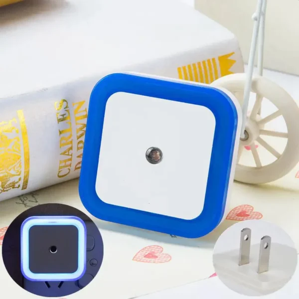 Wireless LED Night Light Sensor Lighting Mini EU/US Plug Night Lights For Children Room Bedroom Living Room Decoration Lighting - Image 7